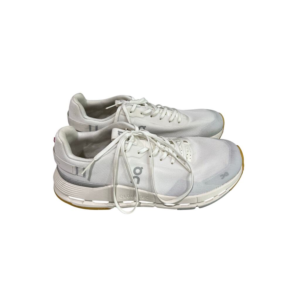 On Cloudnova Form 2 Men’s Size 10 White Ivory CloudTec Sneakers 3ME30150924